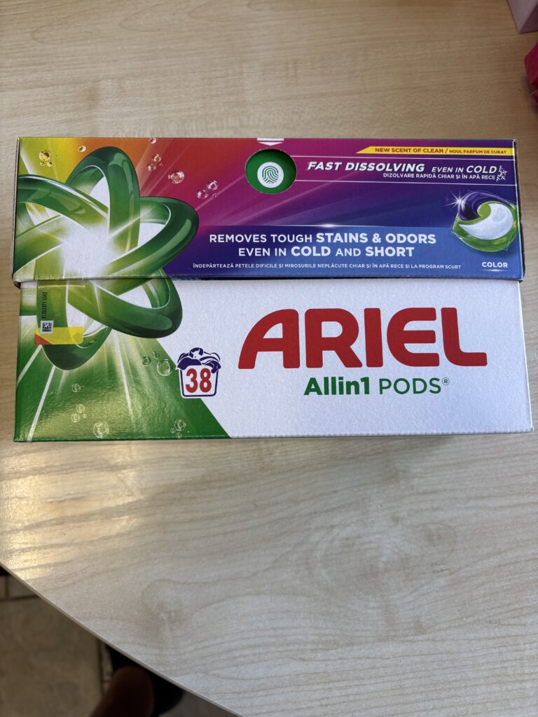 Skalbimo kapsulės Ariel All in 1 Pods 38vnt.