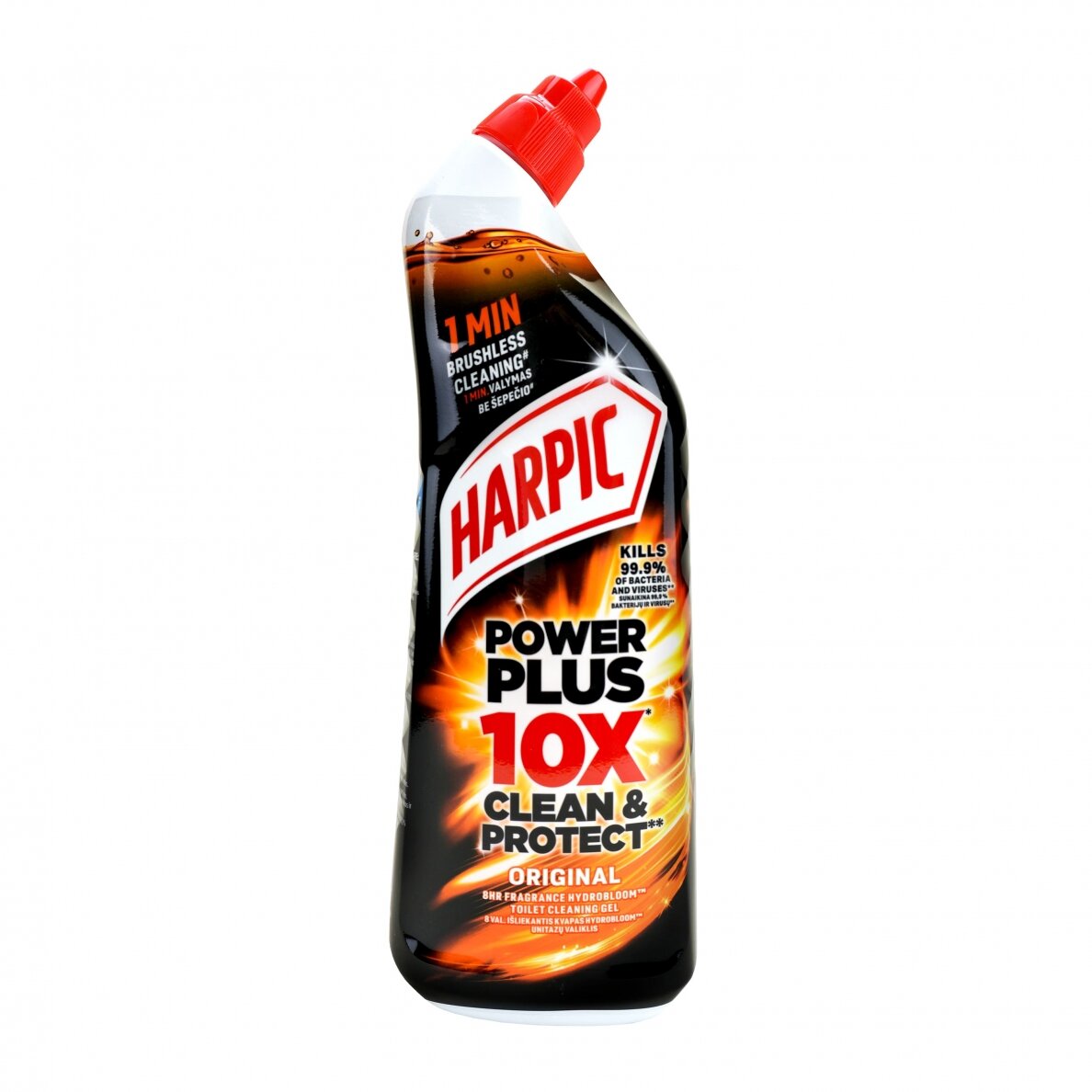 HARPIC POWER PLUS CLEAN&PROTECT GEL Original, WC valiklis, 750 ml